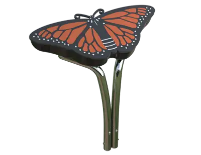 PERCUSSION PLAY : PAPILLON - à sceller, ref PP-BUTT-GF