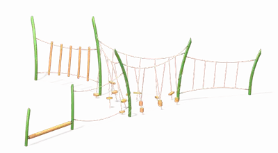 GRASART - PARCOURS D'ÉQUILIBRE LIANES