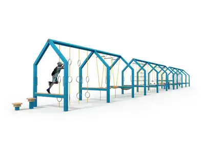 NINJA FRAME - PARCOURS DE JEUX F