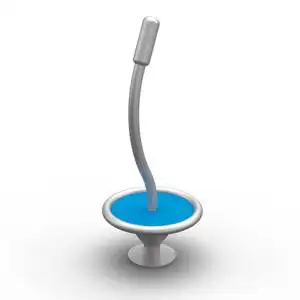 TOUPIE MÂT INCLINÉ - sol souple