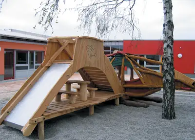 SPIELART : STRUCTURE DE JEUX PASSERELLE, ref N7b