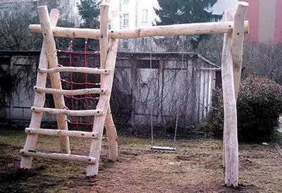 SPIELART : DUO BALANÇOIRE ET ÉLÉMENTS DE GRIMPE, ref Q0-4