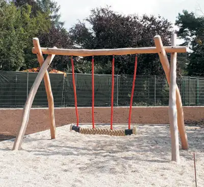 SPIELART : BALANÇOIRE CORDE KOKOS 2,50m - 3 places, ref Q1-3b2