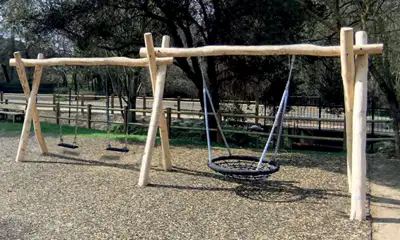 SPIELART : BALANÇOIRE COMBINÉE, ref Q22