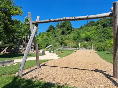 SPIELART : TYROLIENNE DOUBLE - 30m, ref Q3-1e2