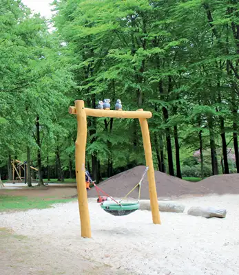 SPIELART : BALANÇOIRE NID HIBOUX, ref Q49