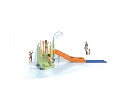 PLAYNUK - STRUCTURE n°1 - Splashpad