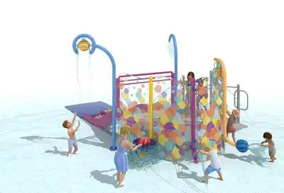 PLAYNUK - STRUCTURE n°3 - pataugeoire