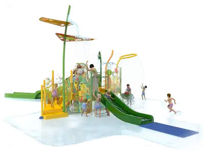PLAYNUK - STRUCTURE n°4 - Splashpad