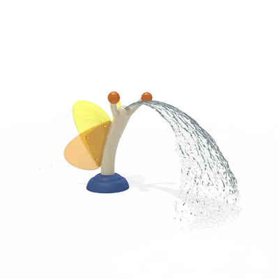 VORTEX : SPLASHPAD - TOONS - Papillon n°1, ref VOR7792