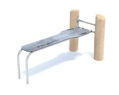 BUGLO PLAY : STREET WORKOUT ROBINIA - BANC DROIT, ref BU-8204