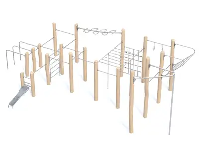 STREET WORKOUT ROBINIA - STATION COMBINÉE
