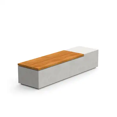 BANQUETTE LOG 210 - assise bois