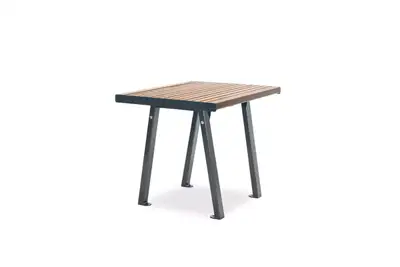 TABLE KLAAR 0,90m - frêne rétifié