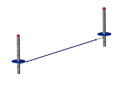 HUCK OCCITANIA : LA SLACKLINE SIMPLE, ref 4591-71-1