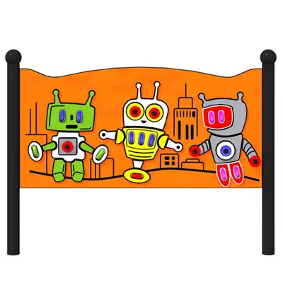 PANNEAU LUMINEUX INCLUSIF LUMO PLAY - robots 2