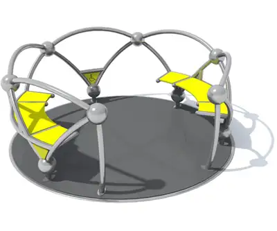 INTER-PLAY : CARROUSEL INCLUSIF ATOMIC, ref IS-IN-111