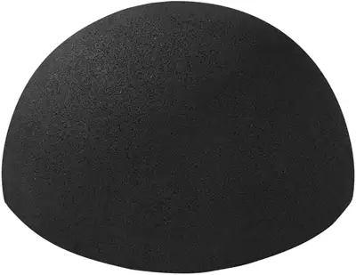 KRAIBURG RELASTEC : DEMI-BOULE ø345mm - coloris noir, ref 06439519