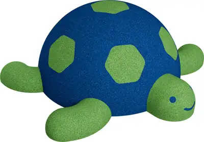 KRAIBURG RELASTEC : TORTUE - coloris bleu foncé/vert, ref 06643611