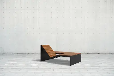 CHAISE-LONGUE INFINITO AVEC TABLE D'APPOINT