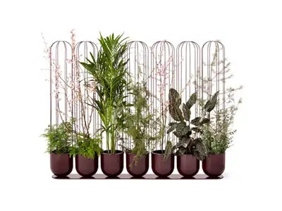 JARDINIÈRES CACTI AVEC TREILLIS - modèle 3