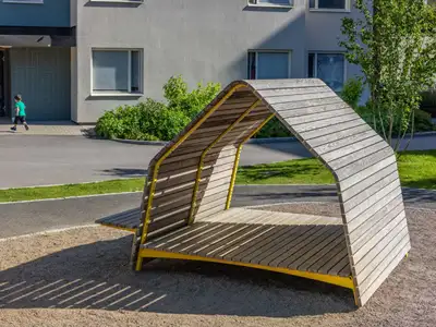 NOLA : ABRI SHELTER - avec banc, ref U16-76