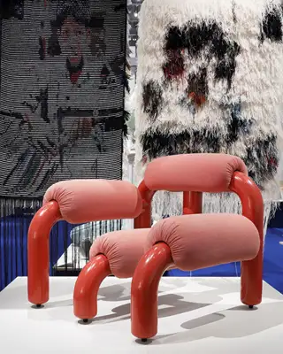 NOLA : FAUTEUIL LOBSTER, ref U17-66