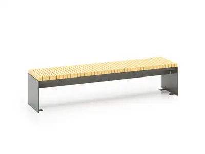 NOLA : BANQUETTE VÄRTAN - 210x63cm - chêne traitement SiOO:X, ref U20-42SIOO