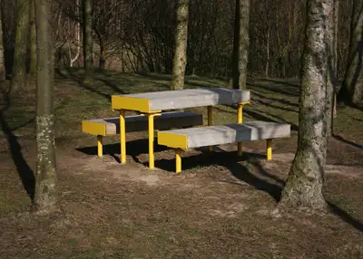 NOLA : TABLE HARADS - 180x63cm, ref U25-05/180