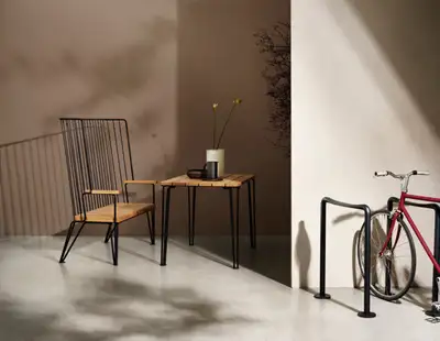 NOLA : TABLE GARD 113cm - chêne traitement SiOO:X, ref U33-11SIOO
