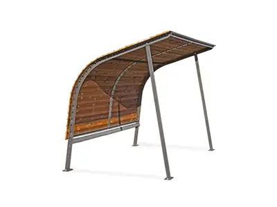 NOLA : ABRI VÉLOS REVET 2,70m, ref U60-40U