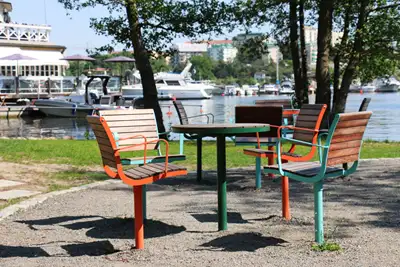 NOLA : CHAISE PARCO AVEC ACCOUDOIRS - chêne traitement SiOO:X - à sceller, ref Ö19-20AMCSIOO