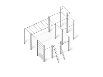 PLAYPARC : 4FCIRCLE® Calisthenics - ALLROUND POMPES, ref 1206101