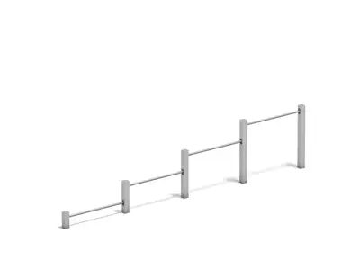 PLAYPARC : 4FCIRCLE® Calisthenics - BARRES DE TRACTION, ref 1206129