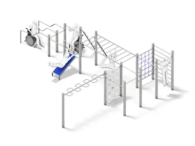 PLAYPARC : 4FCIRCLE® Calisthenics - ALLTOGETHER 2, ref 1206181