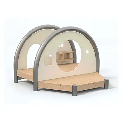 SPIEL-BAU GmbH : KOBITO - CABANE DE JEUX MOLI, ref 0002736