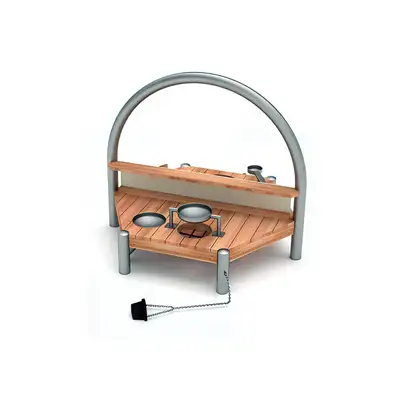 SPIEL-BAU GmbH : KOBITO - CABANE DE JEUX DE SABLE YUKA, ref 0002744
