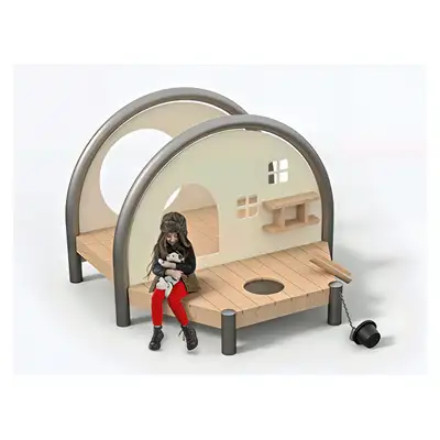 SPIEL-BAU GmbH : KOBITO - CABANE DE JEUX DE SABLE MADA, ref 0002743