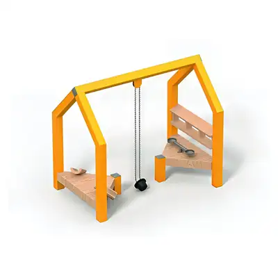 SPIEL-BAU GmbH : FRAME - CABANE DE JEUX DE SABLE, ref 0002585