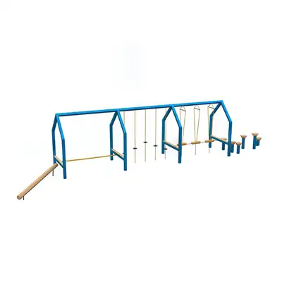 SPIEL-BAU GmbH : NINJA FRAME - PARCOURS DE JEUX FRINTROP, ref 0002370