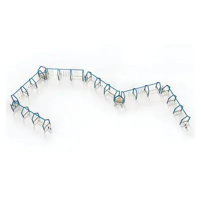 SPIEL-BAU GmbH : NINJA FRAME - PARCOURS DE JEUX STENDAL, ref 0002735