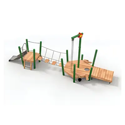SPIEL-BAU GmbH : STRUCTURE DE JEUX BONN VI, ref 0003448