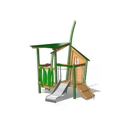 SPIEL-BAU GmbH : STRUCTURE DE JEUX FINNY IV, ref 0003048