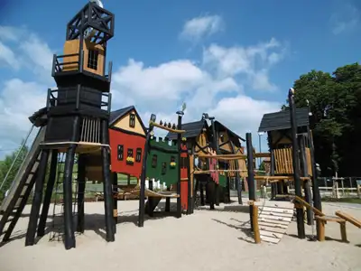 SPIELART : STRUCTURE DE JEUX LA VILLE MINIÈRE, ref A241