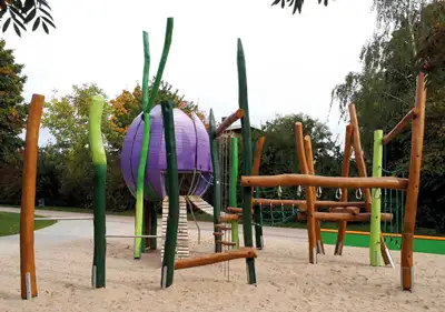 SPIELART : STRUCTURE DE JEUX FLEUR, ref A281