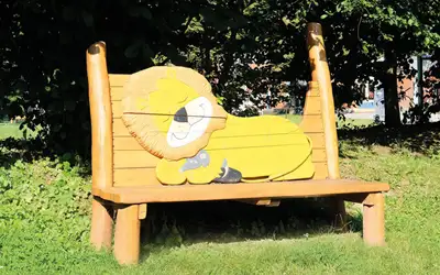SPIELART : BANC DU LION, ref F41