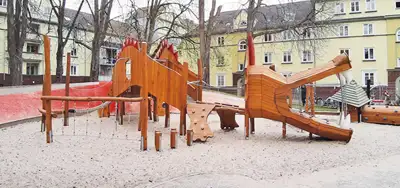 SPIELART : STRUCTURE DE JEUX À GRIMPER DRAGON, ref N153