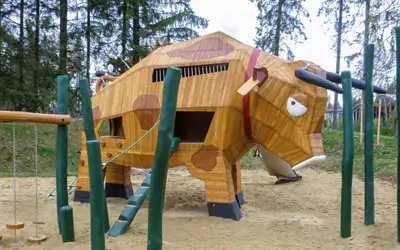 SPIELART : STRUCTURE DE JEUX VACHE, ref N163