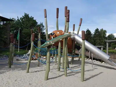 SPIELART : STRUCTURE DE JEUX DU CASTOR FLOTTANT, ref N190
