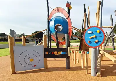 SPIELART : PANNEAU LUDIQUE PLANÈTES, ref R108